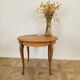 Table en bois ronde