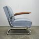 Fauteuil cantilever Bauhaus des années 1930 dans le style Thonet S 411, attribué à Kovo