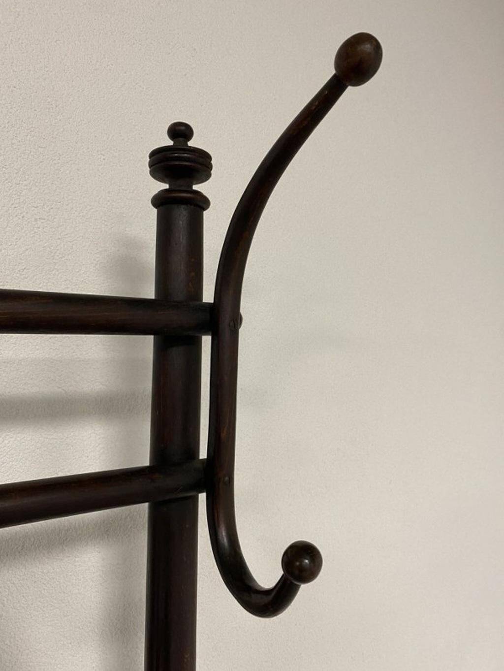 Wall coat rack no. 1368 by J.J. Kohn