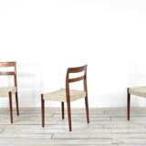 Set Of 4 chairs by Nils Jonsson For Troeds Swedish in Stunning Teak