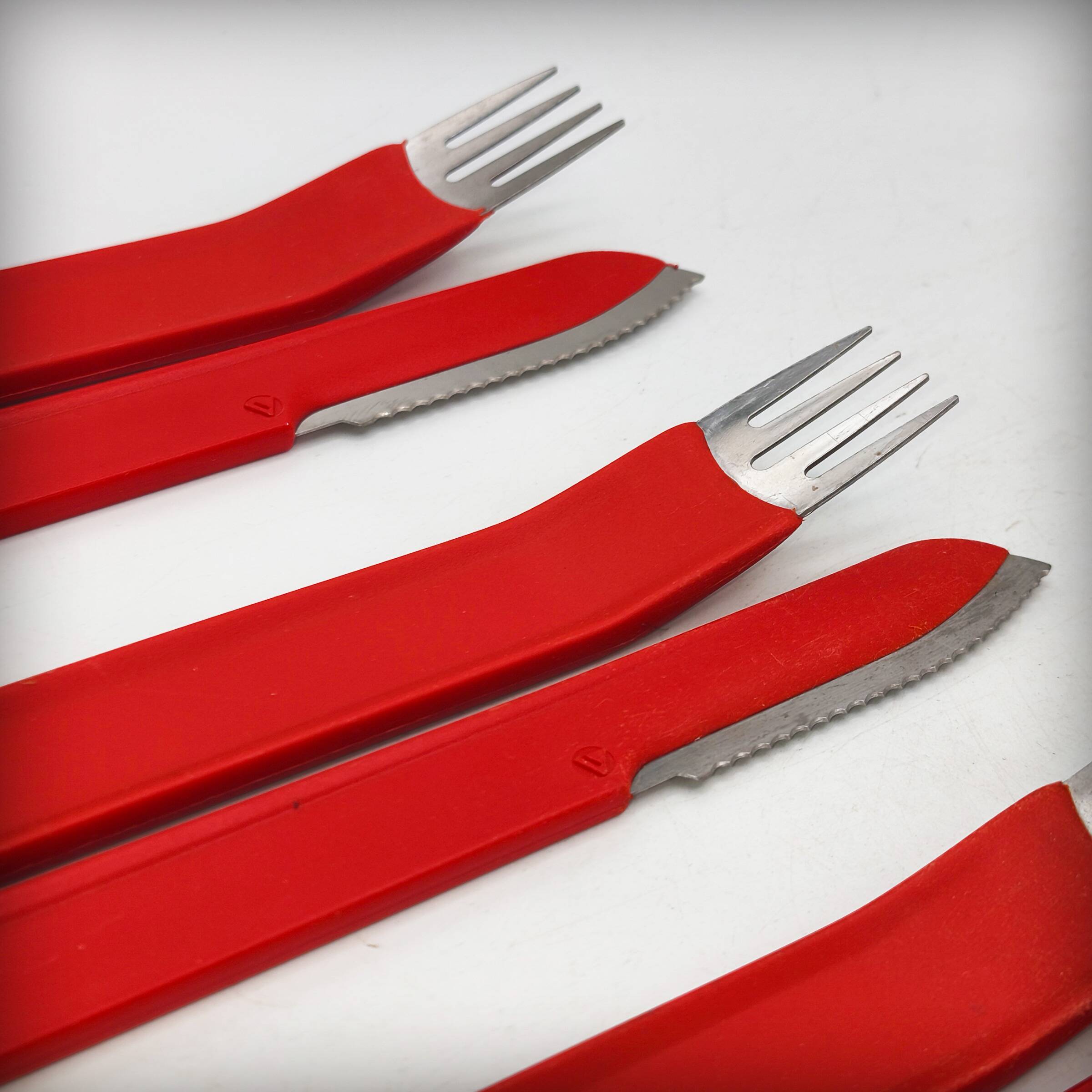 "Casino" cutlery set for 4 people by Sedasco, France, 1970s