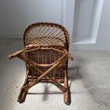 Rattan children's chair