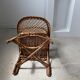 Chaise d'enfant en rotin