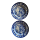Lot de 2 assiettes anglaises Native