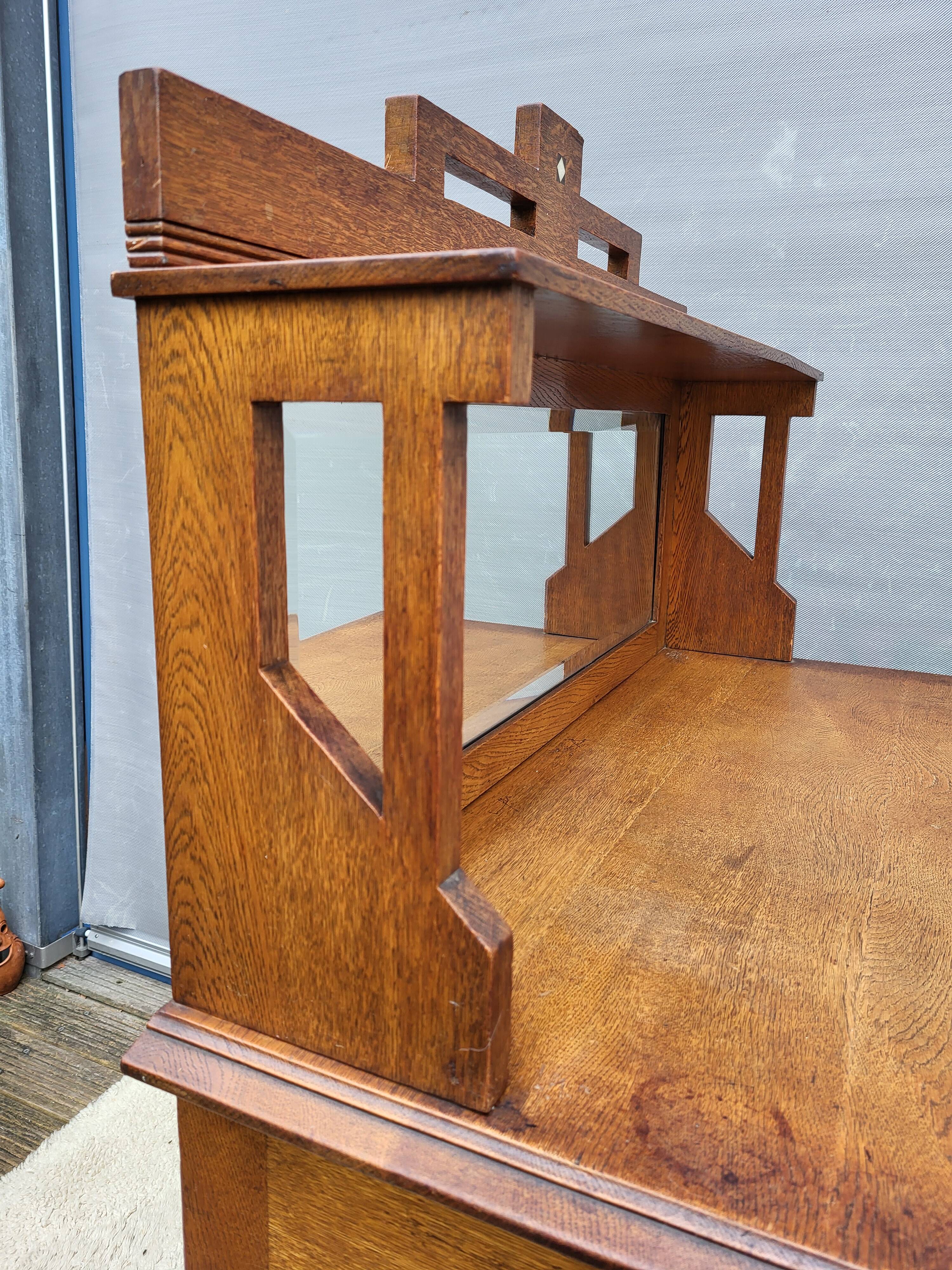 Art Nouveau 1900 Arts & Crafts Serving Trolley