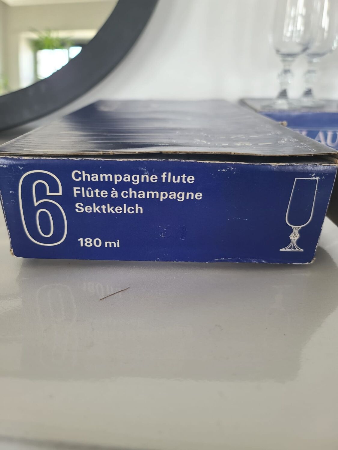 Lot de 6 flûtes à champagne