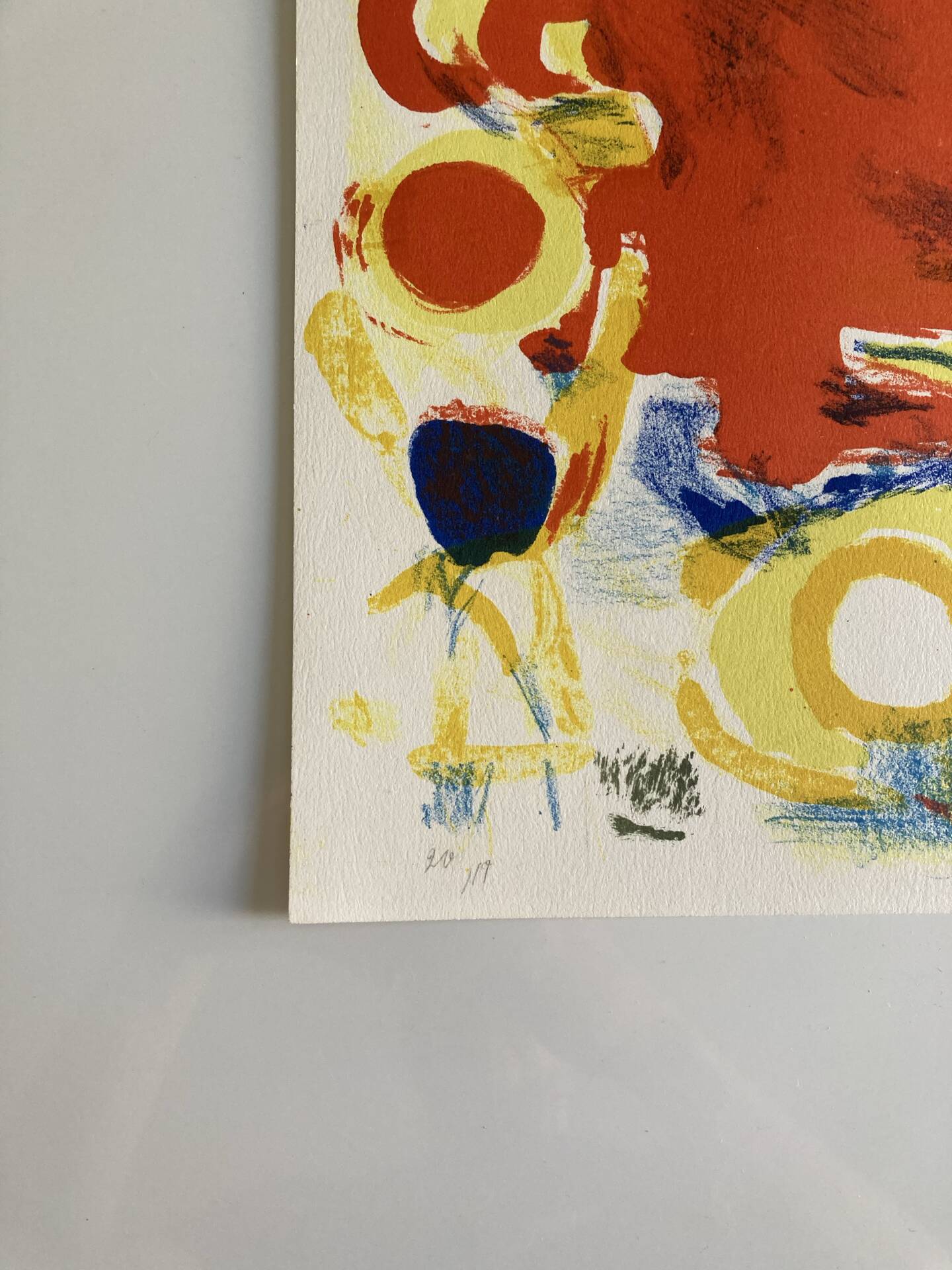 Abstract Composition (printed in 20 copies) signed Ger Lataster