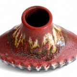 Sculptural West German Ceramic Vase by Carstens Tönnieshof, c. 1950s