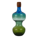 Carafe colorée Tropico en verre par Göran Wärff pour Pukeberg, Suède, 1960
