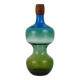 Coloured Tropico carafe in glass by Göran Wärff for Pukeberg, Sweden, 1960.