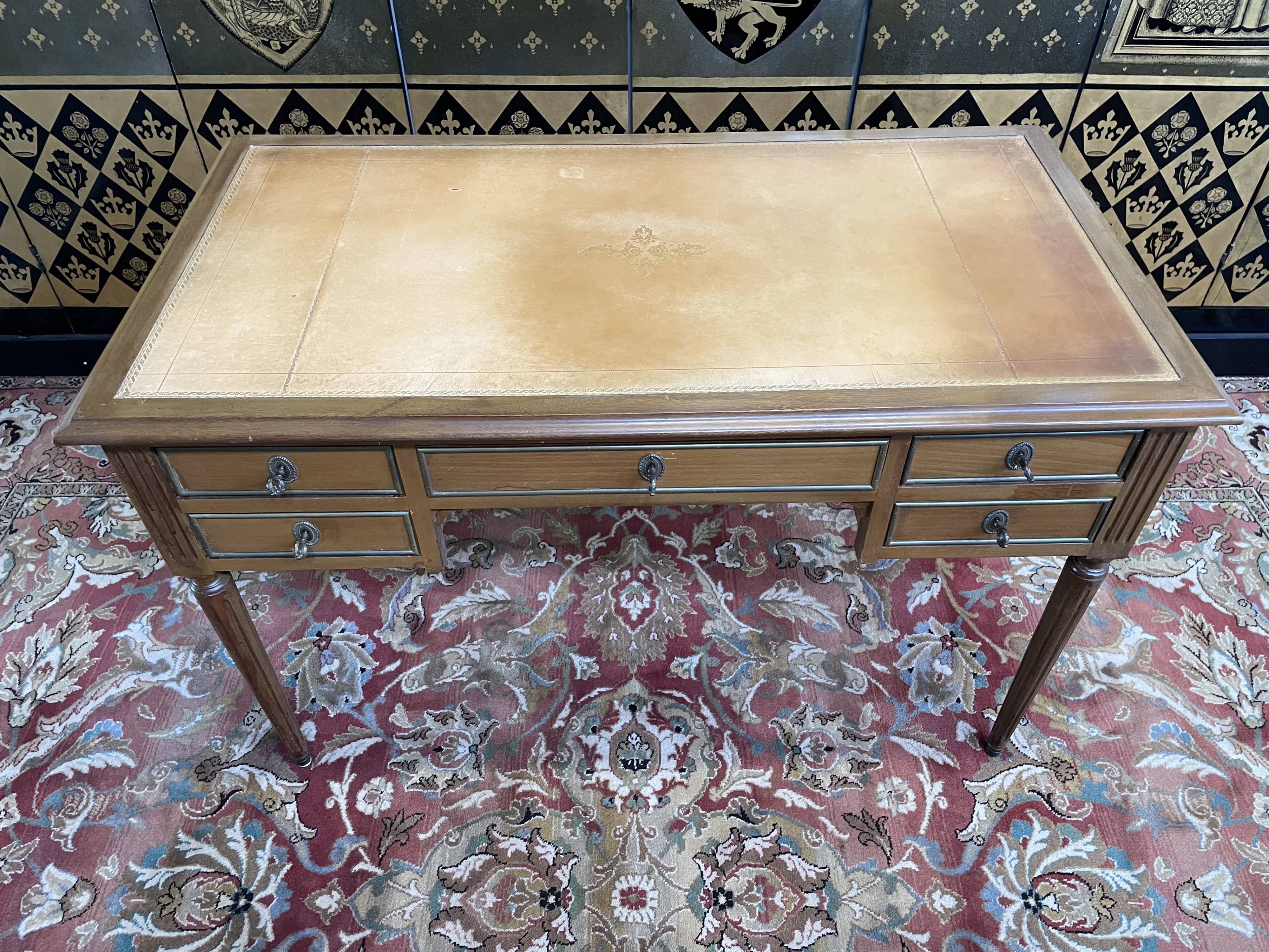 Louis XVI style flat desk