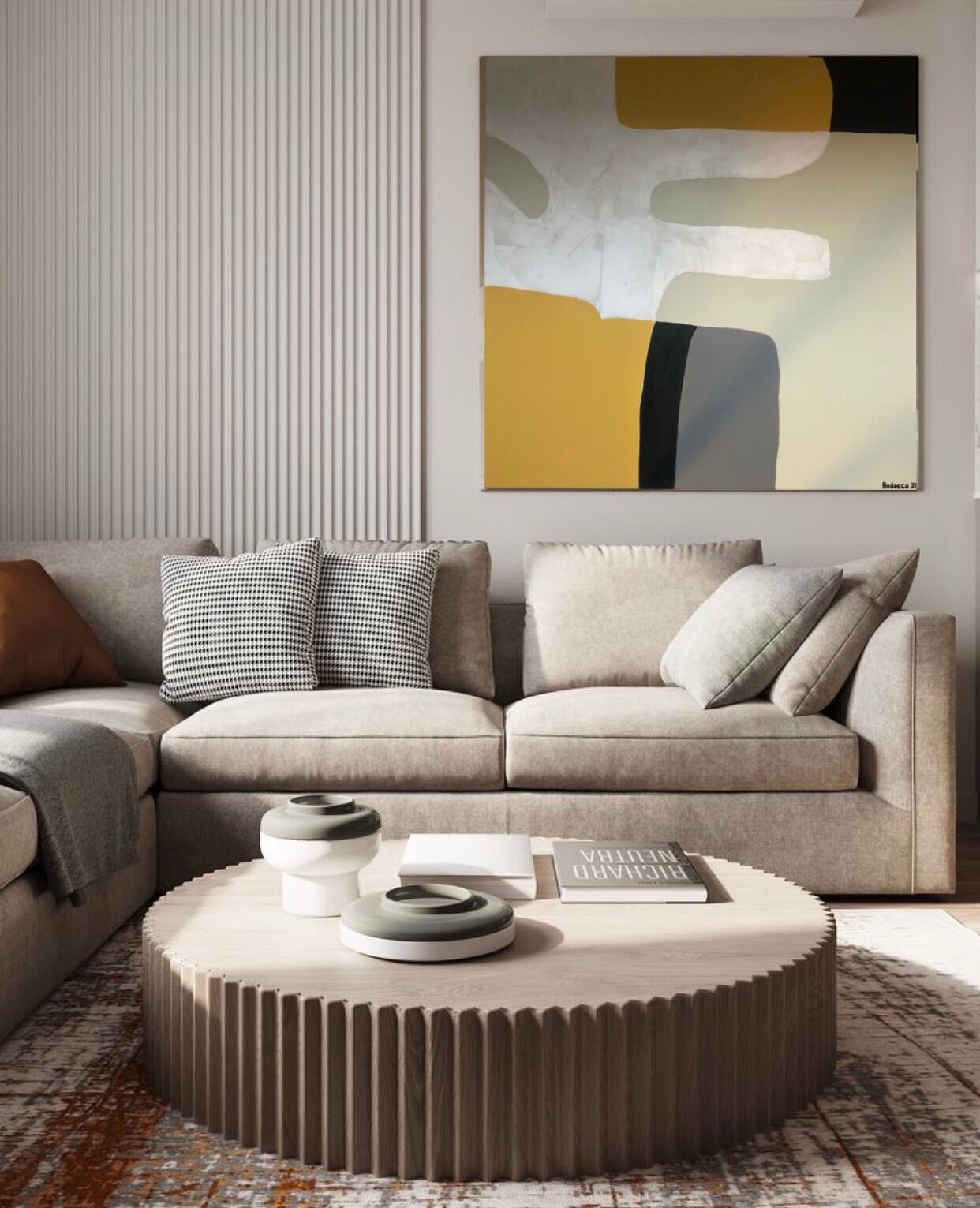 Acrylic 3D canvas for living room or office