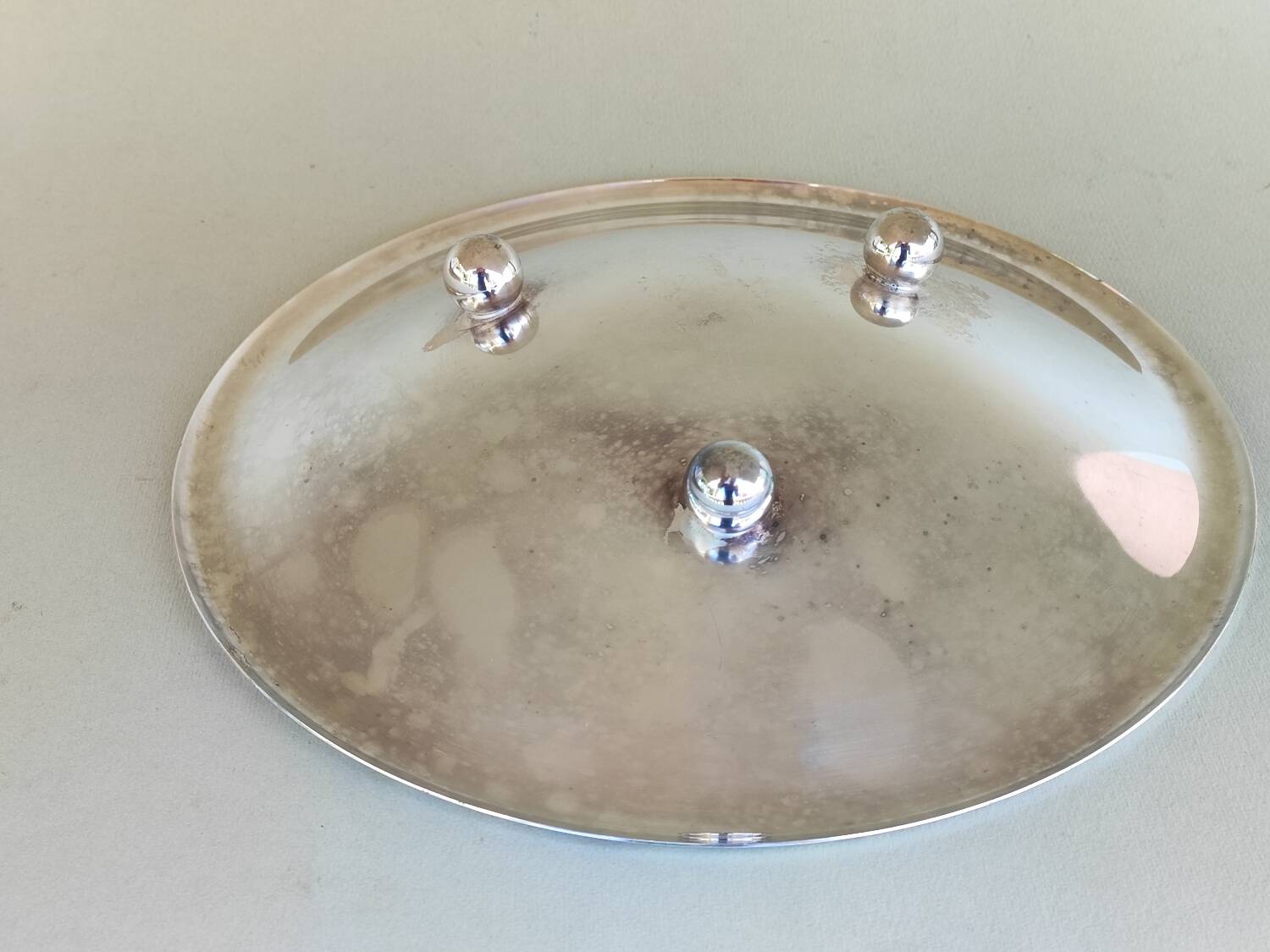 WMF Ikora Silverplated brass dish