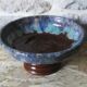 Cab bordeaux ceramic standing bowl