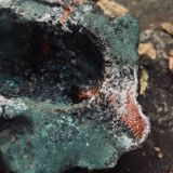 Empty pocket/ashtray in enamelled lava