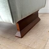 Canapé 2 places en velours Franco Albini pour Poggi, modèle DV33, Italie, années 1960.