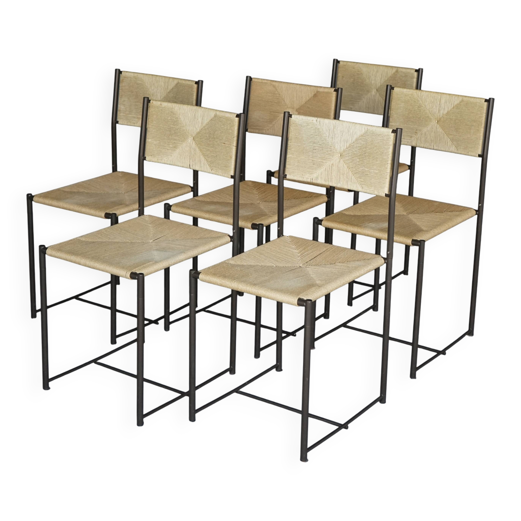 6 'Paludis 150' Dining Chairs by Giandominoco Belotti for Alias, Italy