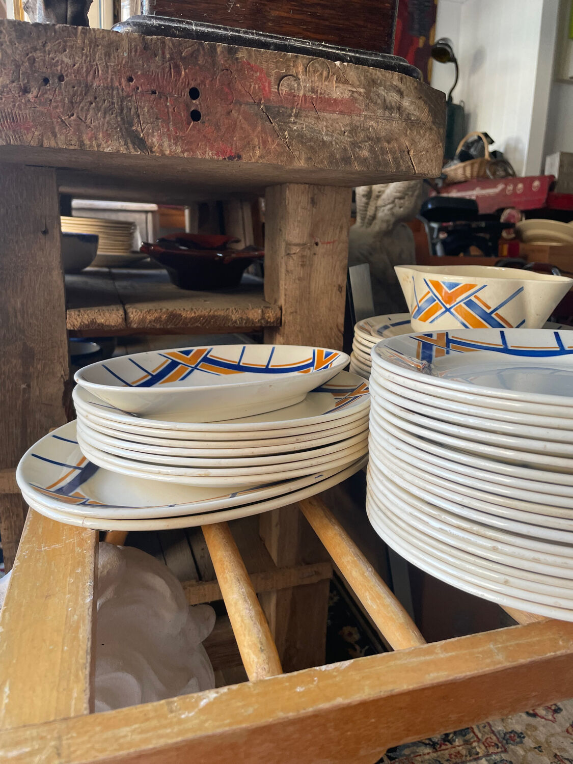 Badonviller 42-piece service - Elbeuf model