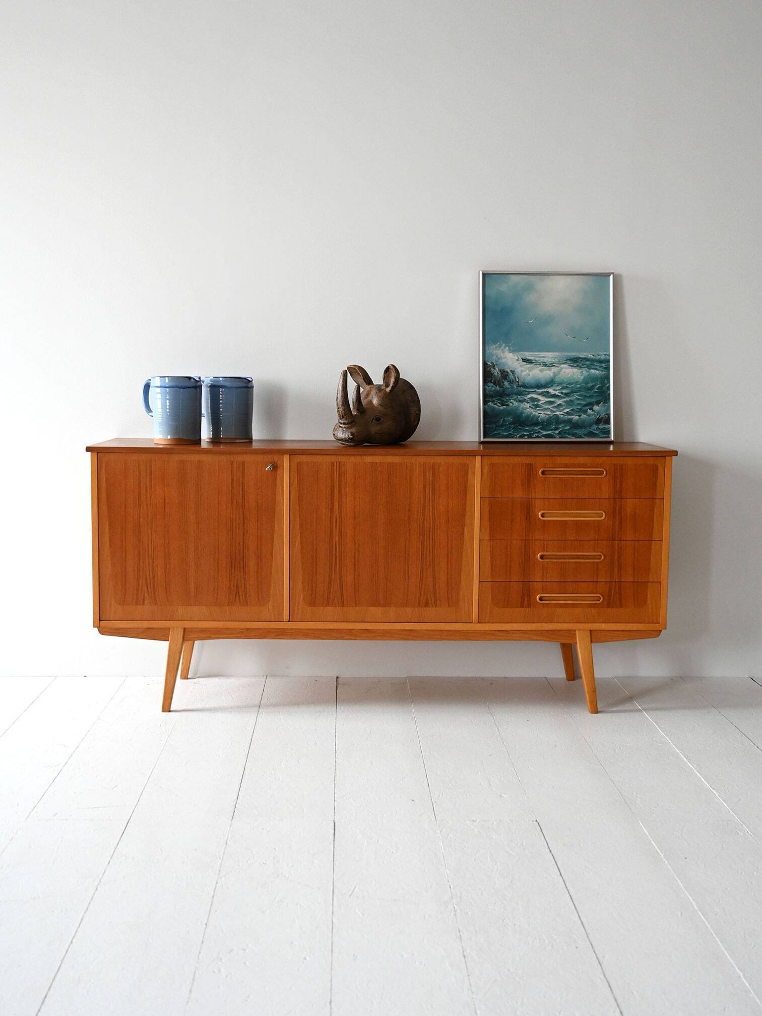 Buffet Ulferts en teck scandinave datant de la fin des années 1950