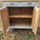 Light grey Parisian buffet raw wood