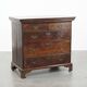 Early 18th century antique English oak chest of drawers with 5 drawers