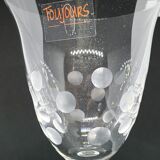 Verre à pied cristal de sèvres modèle toujours