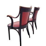 Ensemble de deux fauteuils originaux Thonet par Adolf Loos