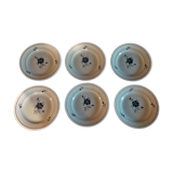 Six-plate series serves Moulin des loups Orchies model Prisca 50s