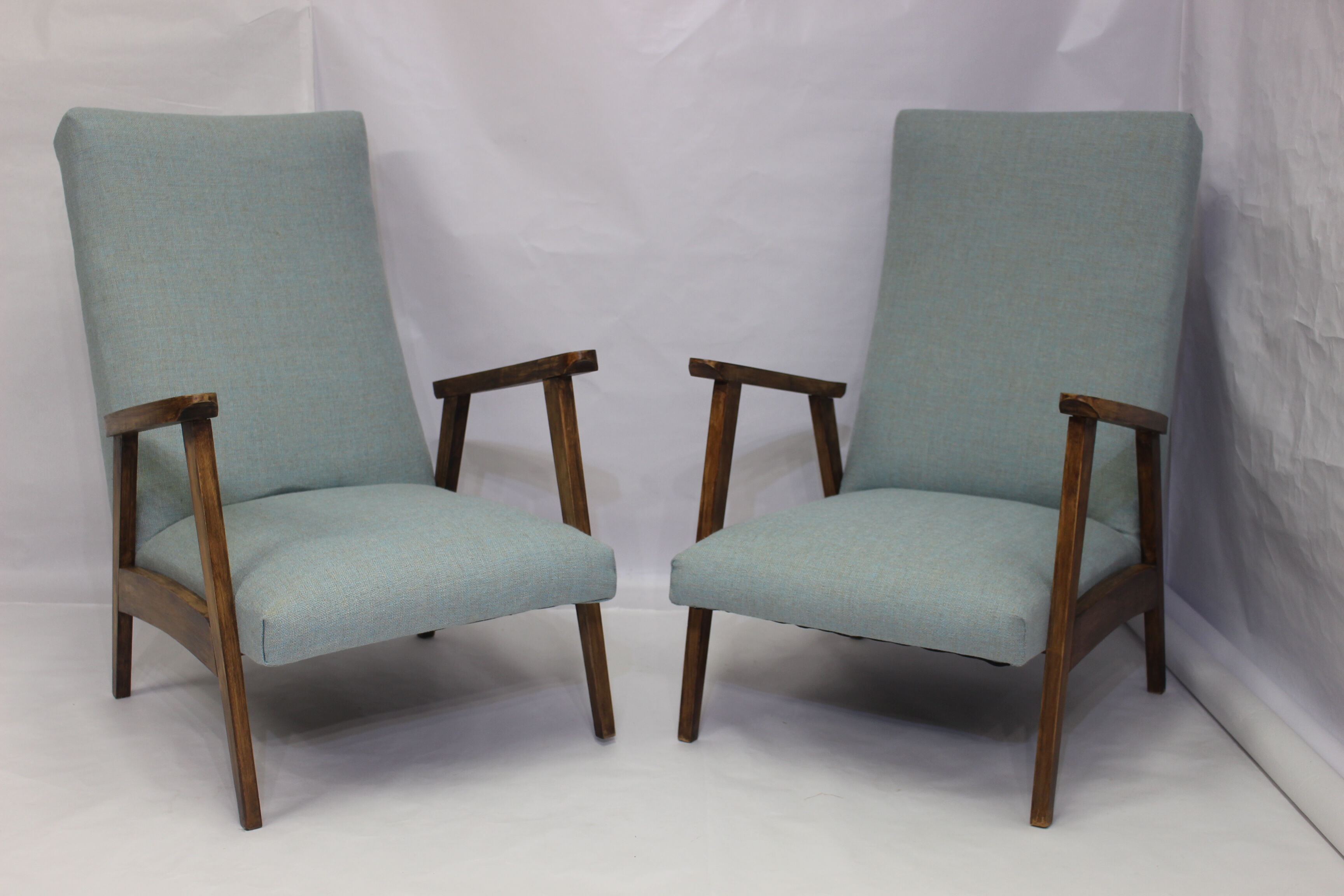 Pair of Scandinavian armchairs 50