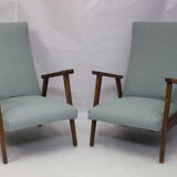 Pair of Scandinavian armchairs 50