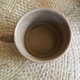 Series of 4 cups of sandstone