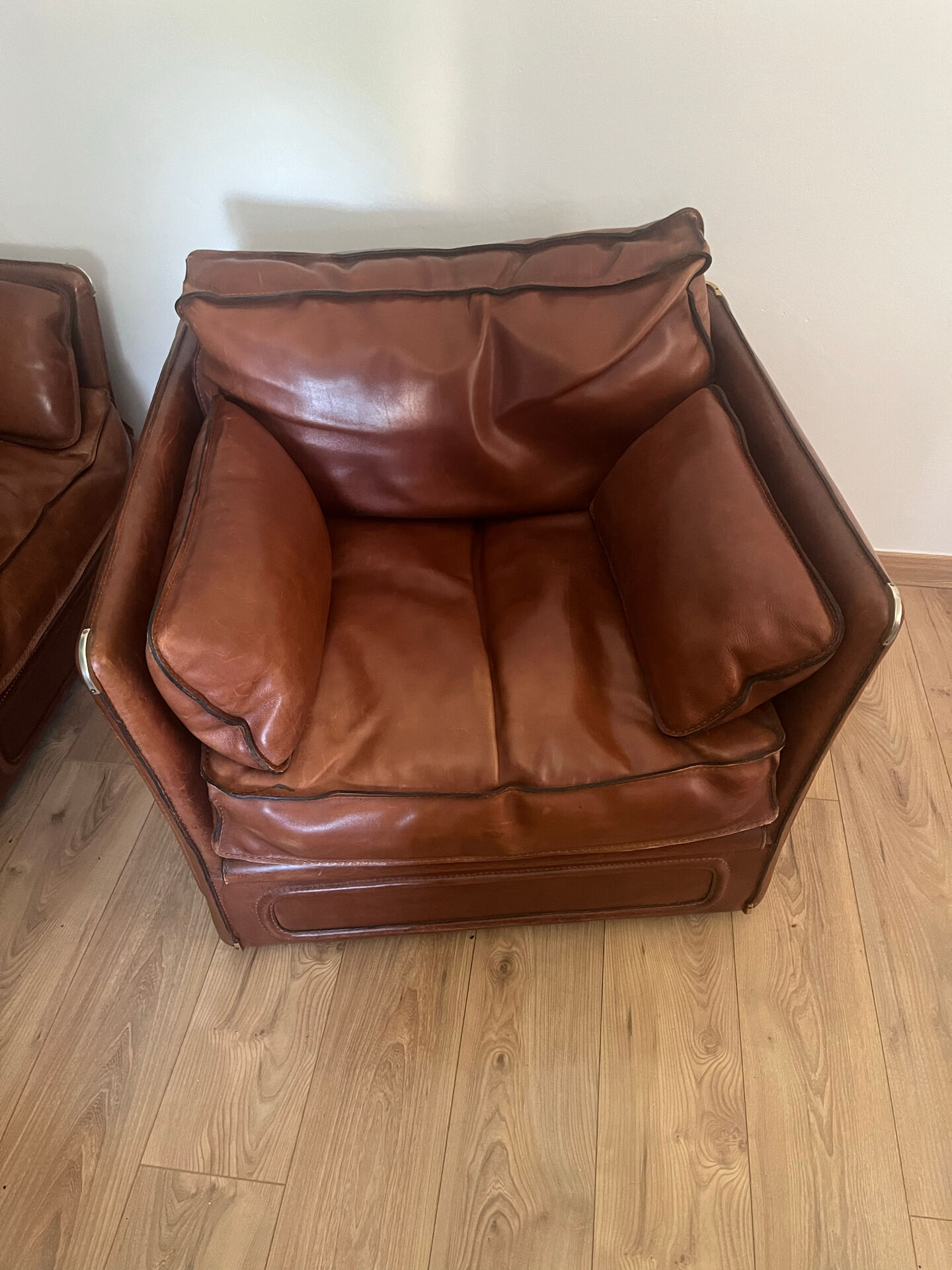 Roche Bobois leather sofa