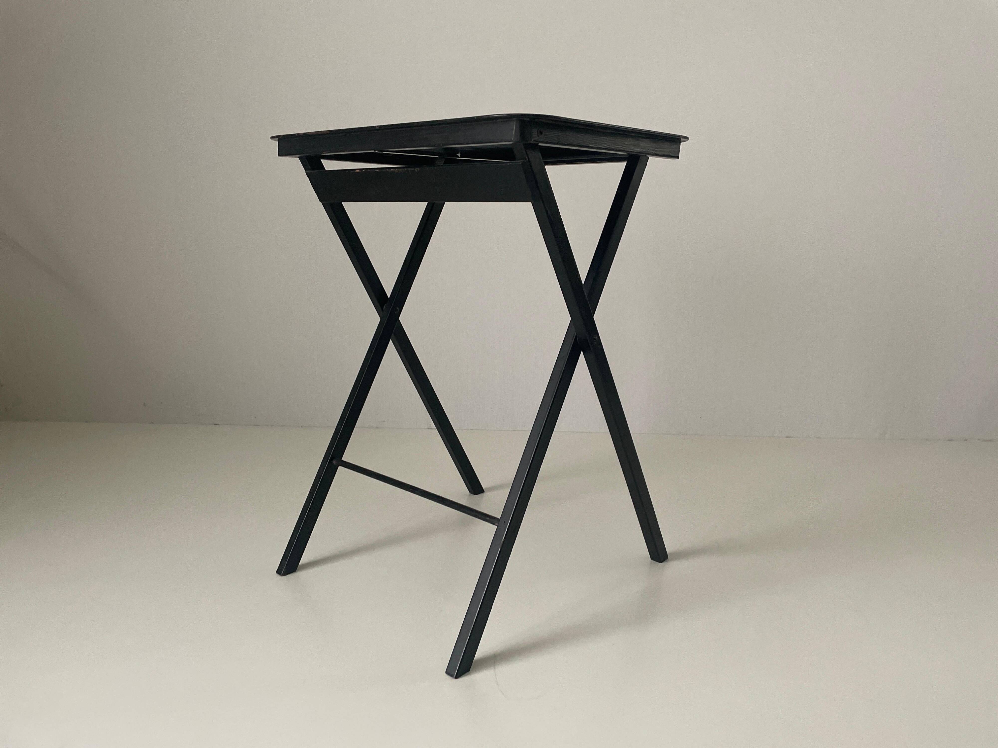 Set of 4 service tables by Artex-Green Corp, 1960s, USA