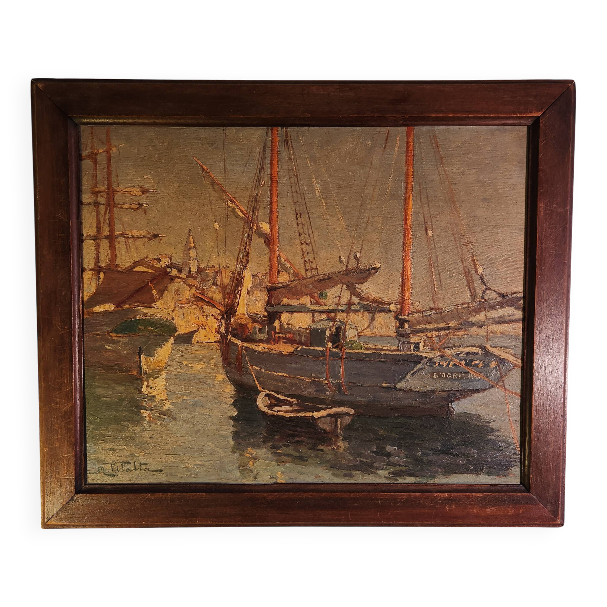 Painting by Michel Vilalta