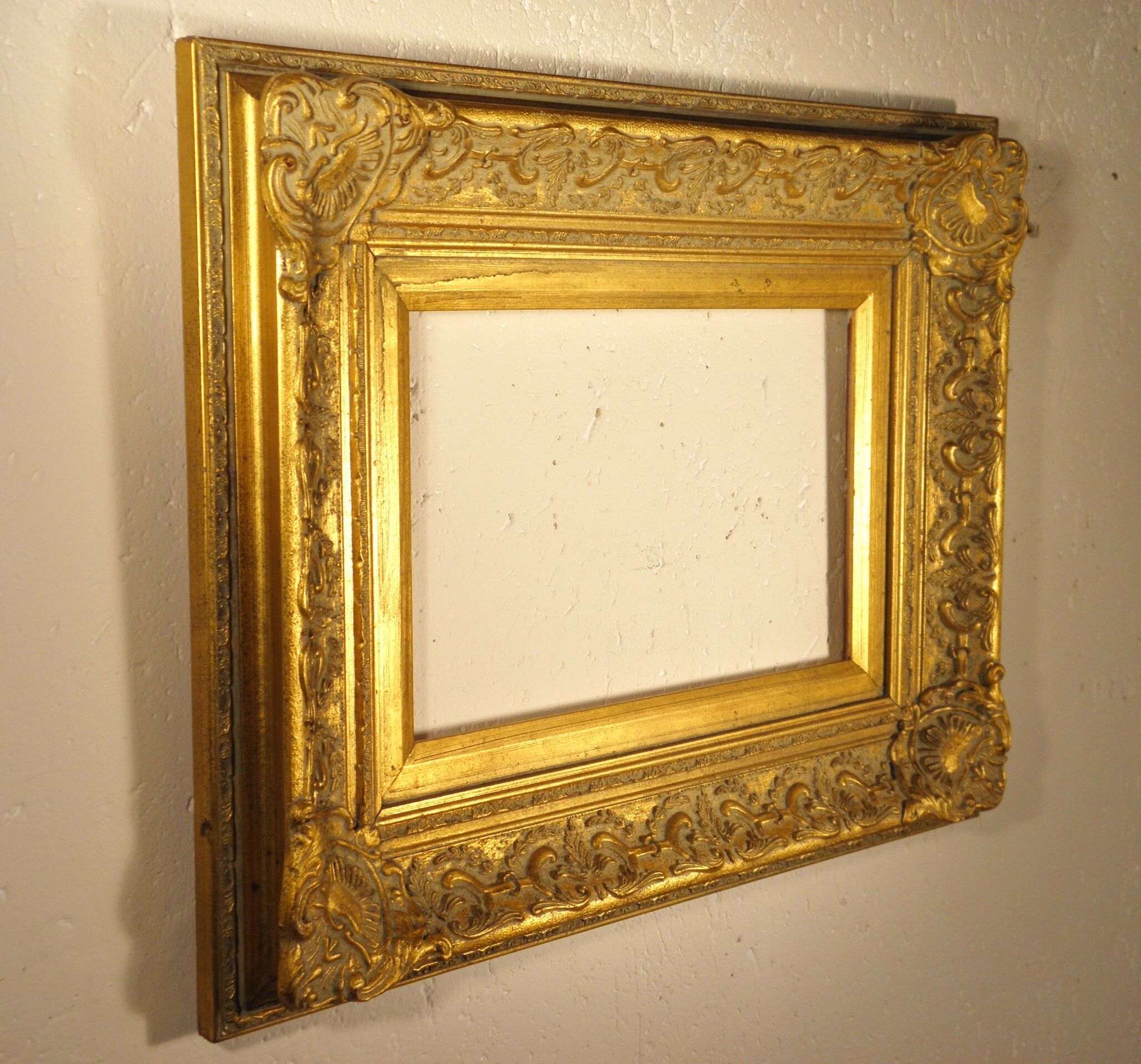 Cadre vieil or 50 x 40 cm