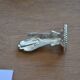 6 silver-plated menu holders A British production