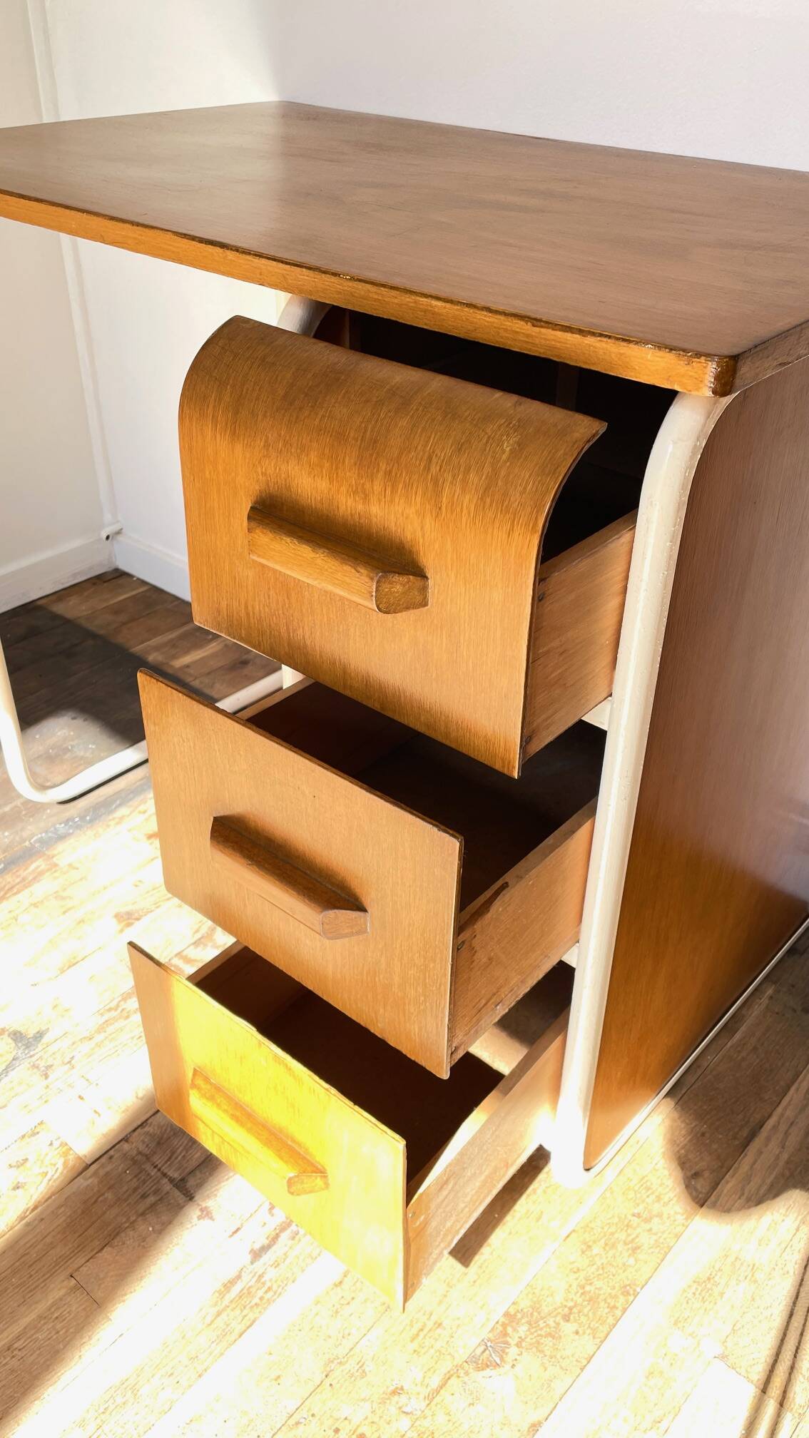 Child's desk in the style of Jacques Hitier Vintage