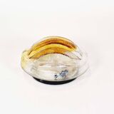 Large muranoglass flush mount light by AV Mazzega