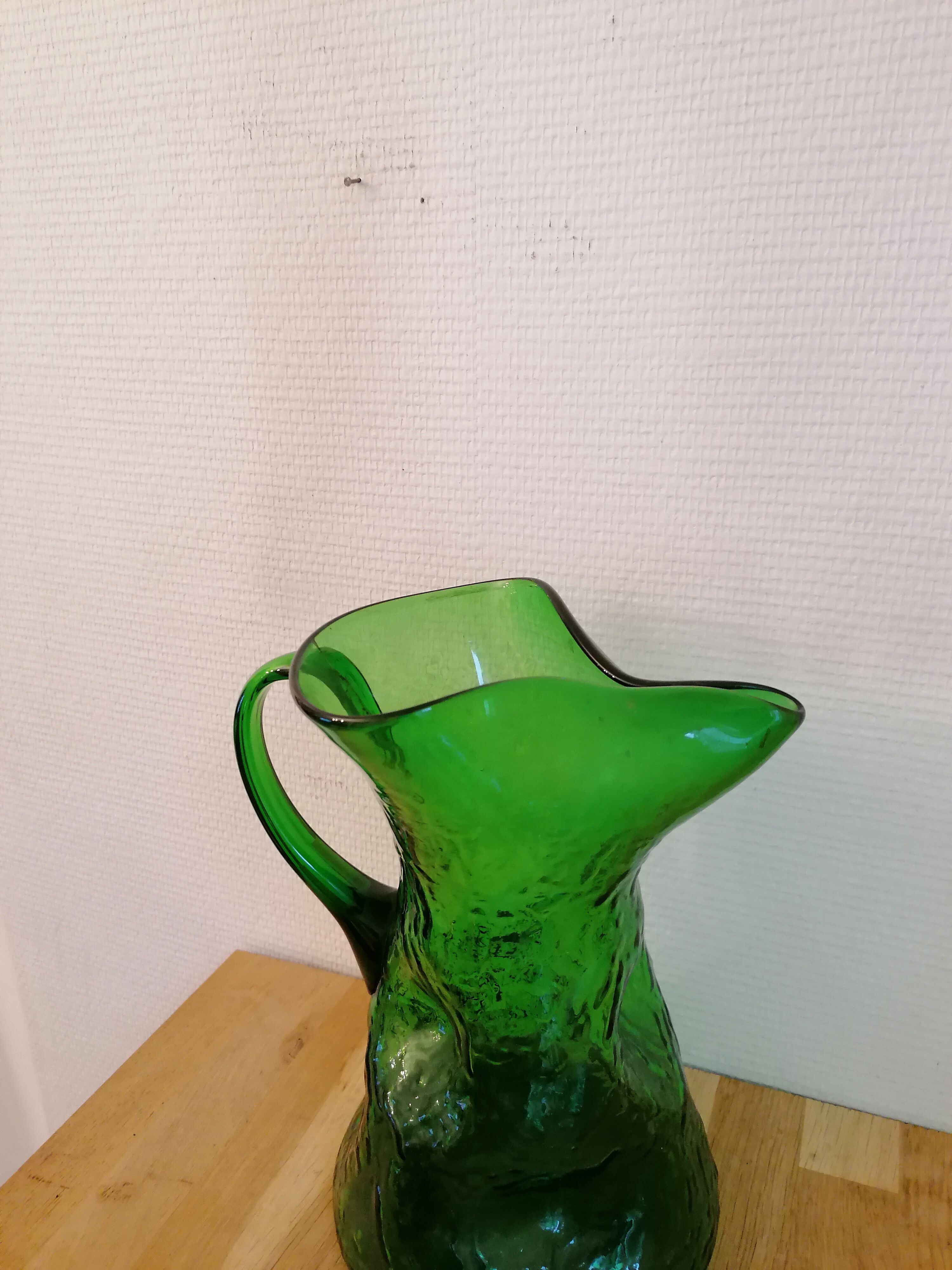Glass pitcher