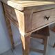 Bureau / Table d'appoint / Console en bois massif de style Louis-Philippe