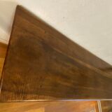 Bressane XVIII walnut table, 2 pulls, a drawer.