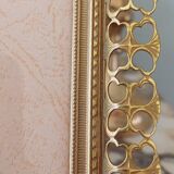 Golden metal frame from the 60s