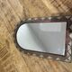Vintage brass mirror
