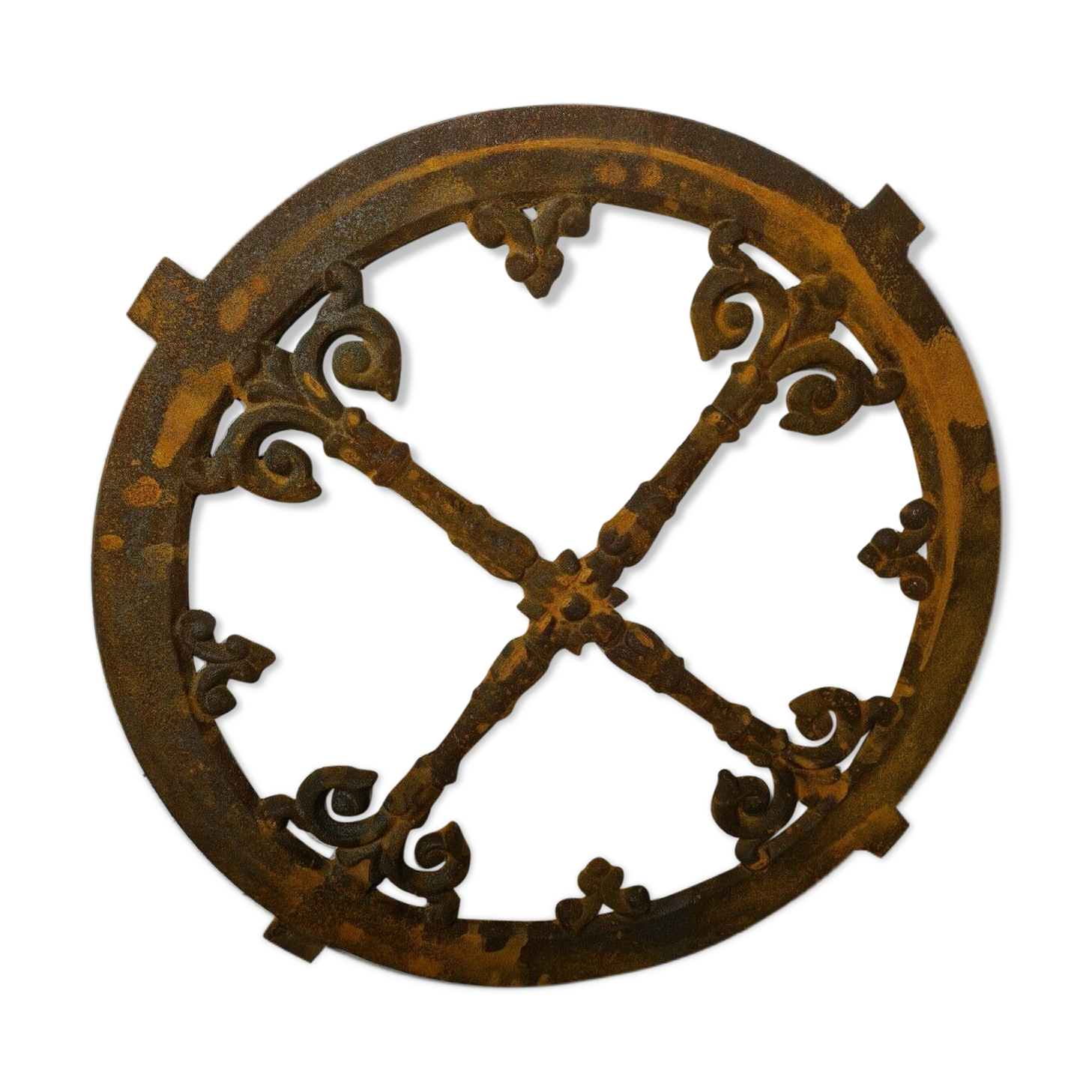 Cast iron beef eye window