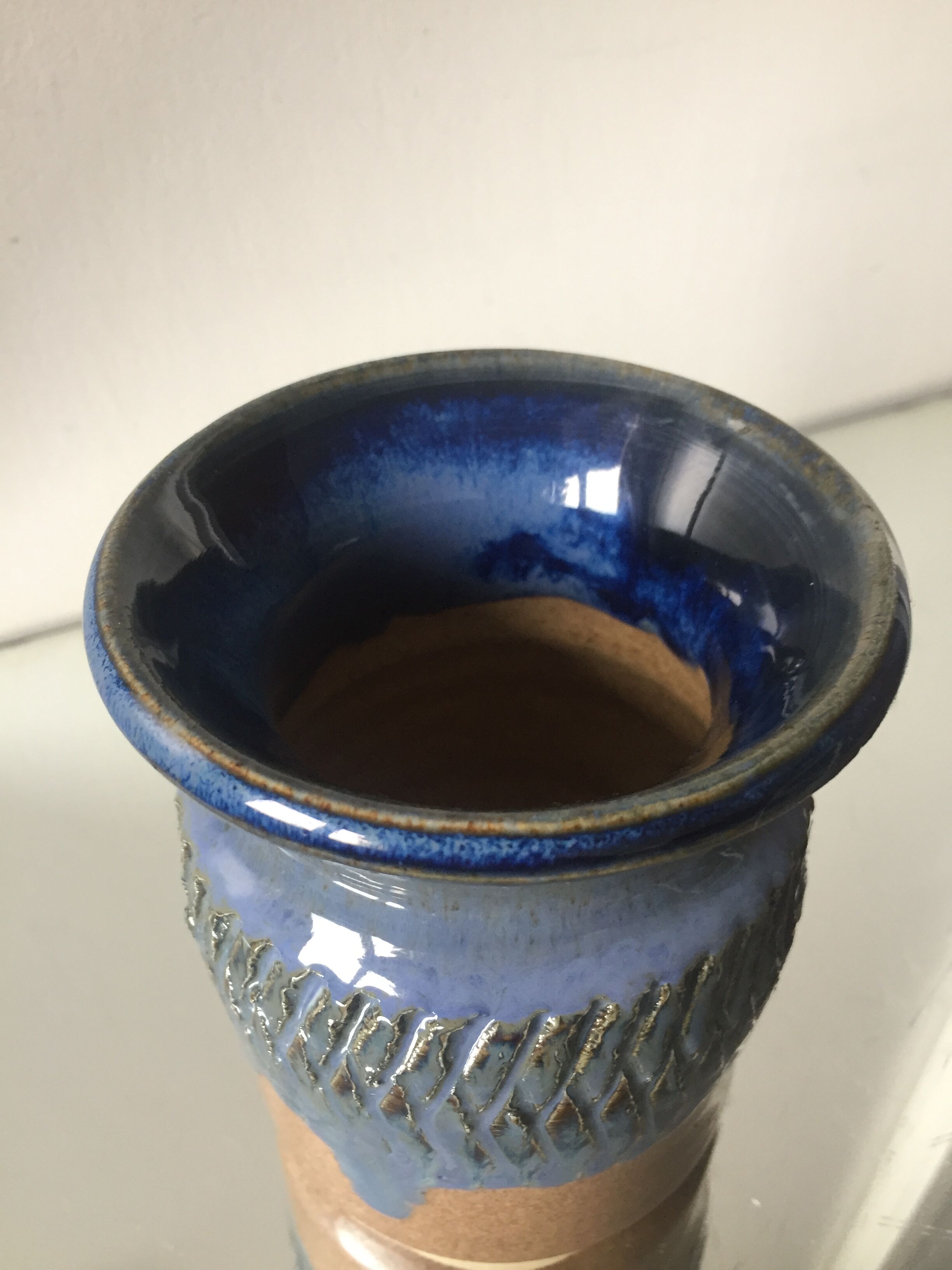 Stoneware Vase By Arne Måryd Signed Sweden Midcentury