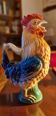 Dlg earthenware rooster from st clément