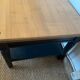 Vintage solid wood coffee table