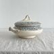 Small ironstone tureen "Renaissance" Creil and Montereau