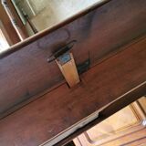 Abating side table, 19th century, solid mahogany