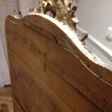 Old overmantel mirror in gilded wood - 148x100cm